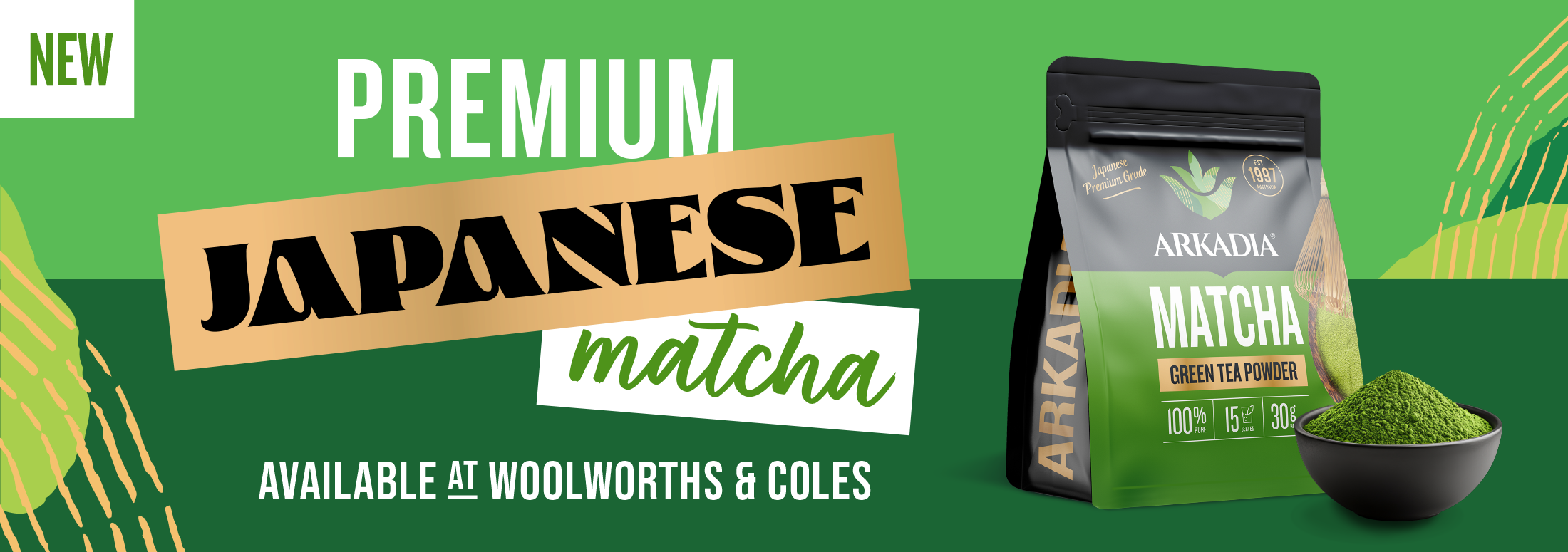 New Premium Matcha 30g 2200x775 v1