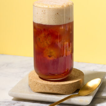 Iced Tea Vanilla Chai Cold Foam Crop