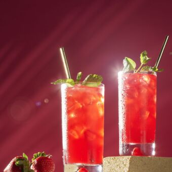 Strawberry Syrup 002 Portrait Flare