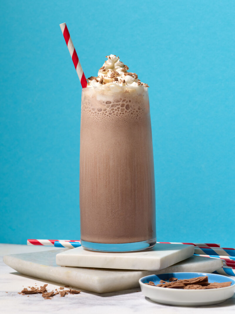 Chocolate Creme Brulee Frappe Crop