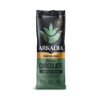 Foodservice Fairtrade Organic Drinking Chocolate 1 KG front