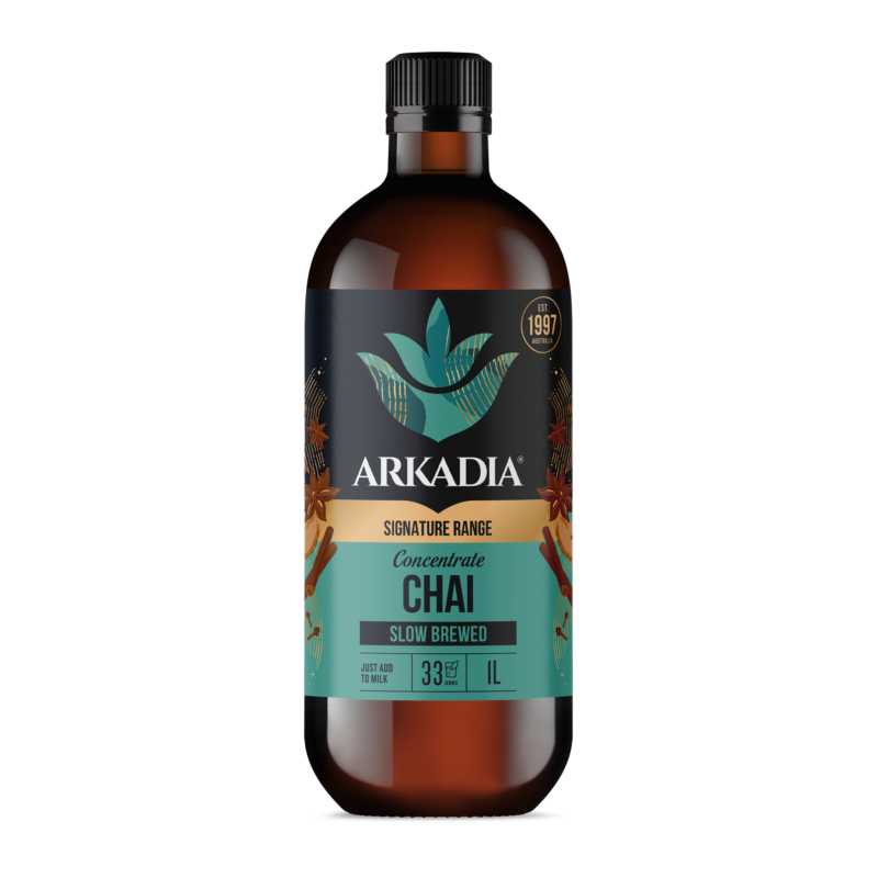 Arkadia Signature Range Concentrate Chai slow brewed